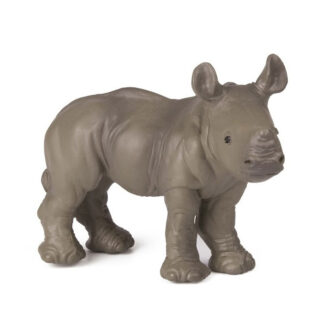 cachorro de rinoceronte blanco